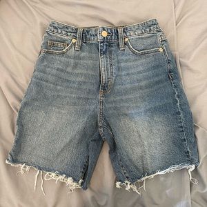 Denim Bermuda Shorts